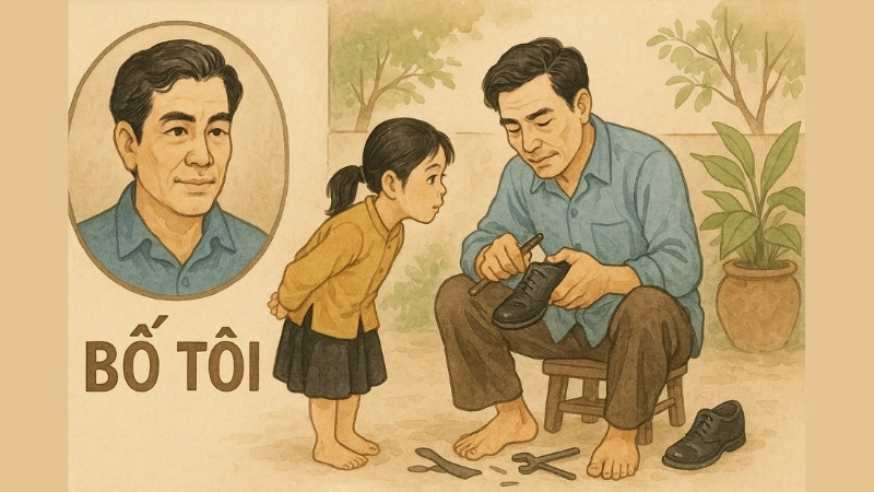 Tóm tắt truyện ngắn Bố tôi của Cao Thị Tỵ ngắn gọn nhất