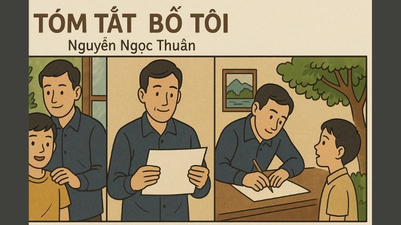 Tóm tắt truyện ngắn Bố tôi của Nguyễn Ngọc Thuần đầy đủ