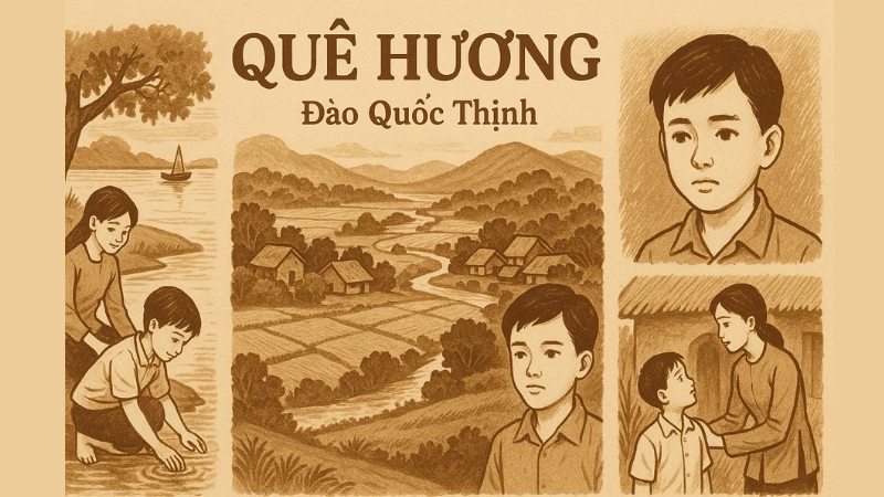 Tóm tắt truyện ngắn Quê Hương của Đào Quốc Thịnh ngắn gọn