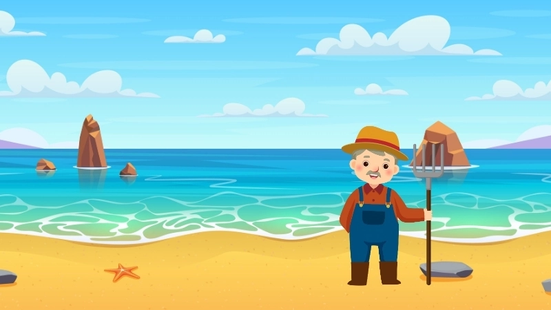 Lão ngư dân Santiago chống chọi với biển cả, một câu chuyện về ý chí bất khuất.