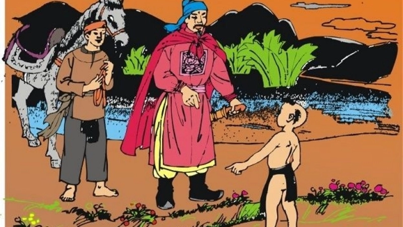 Khoảnh khắc cậu bé say mê thả diều bên đồng lúa, mở đầu cho câu chuyện ông trạng thả diều