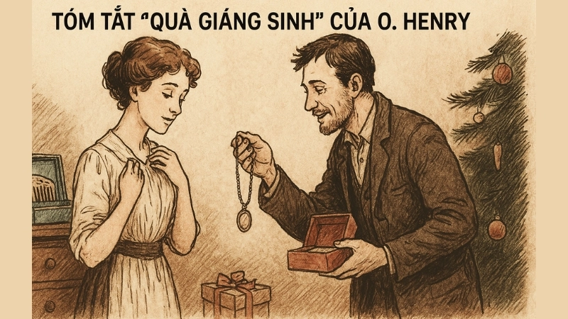 Tóm tắt truyện Quà Giáng Sinh của O Henry ngắn gọn