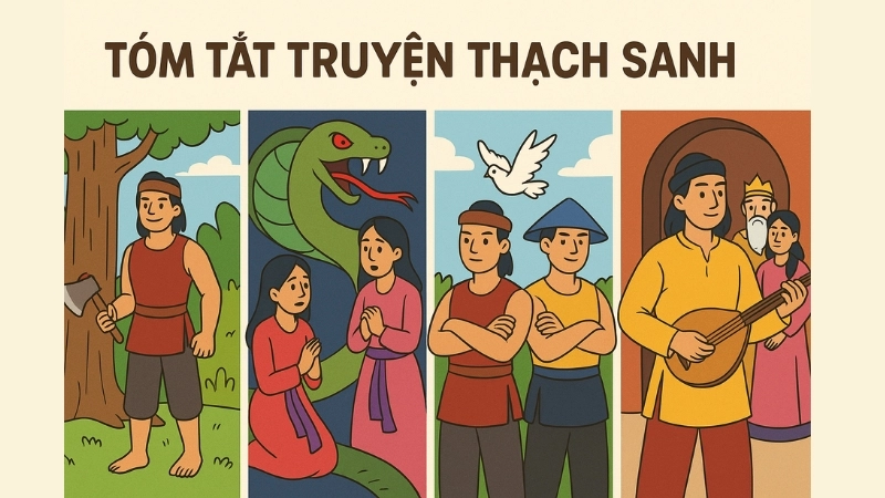 Tóm tắt truyện Thạch Sanh đầy đủ và ngắn gọn dễ hiểu