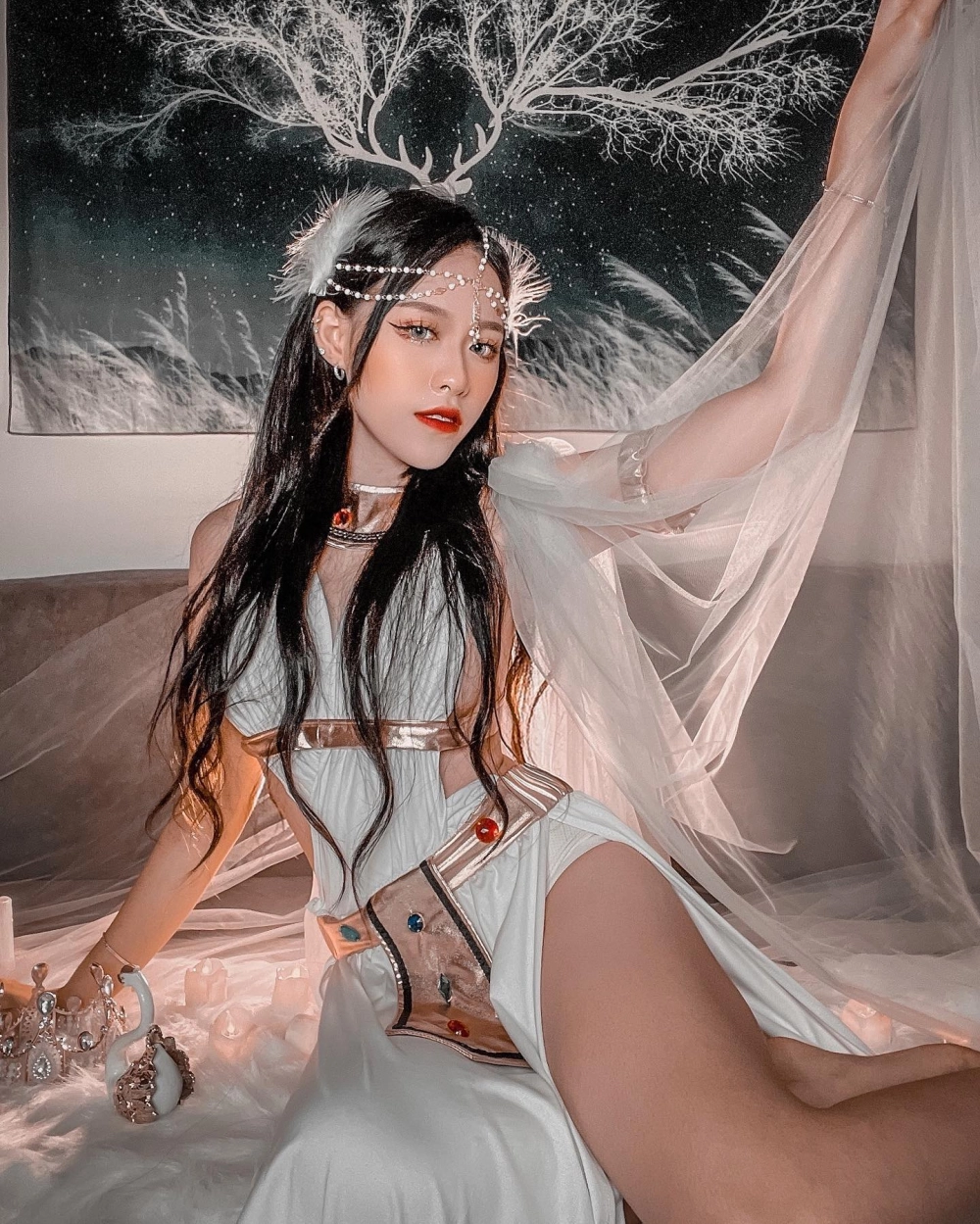 Trà Đặng 100 đô video TikTok sáng tạo gây chú ý 