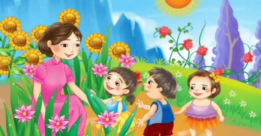 Gửi yêu thương qua Thơ viết tặng cô giáo mầm non