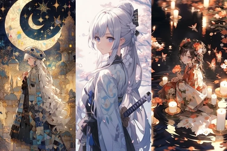 Khám phá hình cô gái anime dễ thương, tươi sáng rực rỡ
