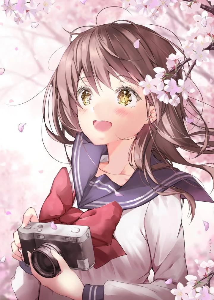 Chiêm ngưỡng ảnh anime gái dễ thương, phong cách độc đáo