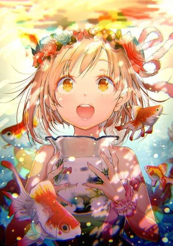 Tải ảnh anime con gái, phong cách cute và quyến rũ