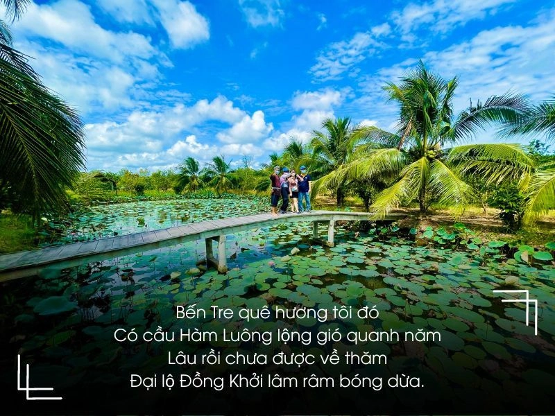 Lặng nghe nhịp sóng về Bến Tre chiều mưa