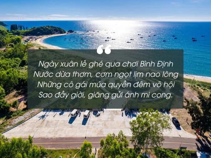 Trời hỡi Bình Định chiều nay nắng nhẹ ru lòng