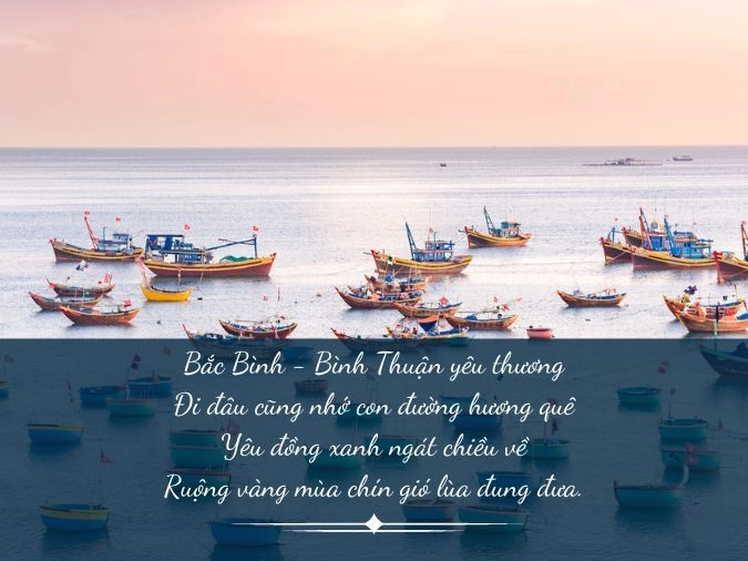 Thơ về Bình Thuận dịu êm Bắc Bình quê tôi