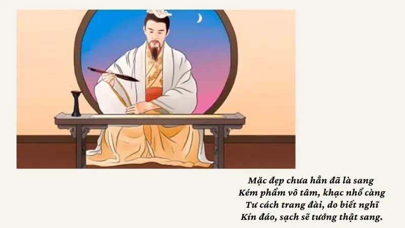 Mặc đẹp chưa hẳn đã là sang Kém phẩm vô tâm, khạc nhổ càng