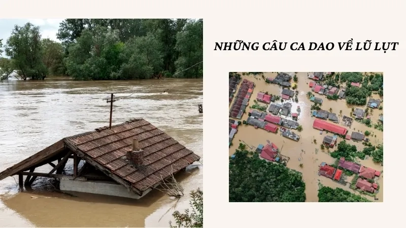 Những câu ca dao về lũ lụt