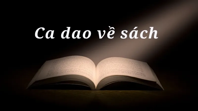 Ca dao về sách