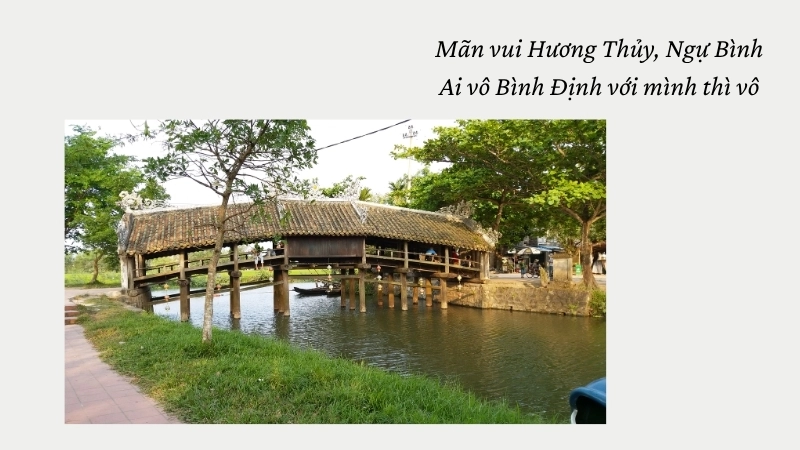 Mãn vui Hương Thủy, Ngự Bình Ai vô Bình Định với mình thì vô