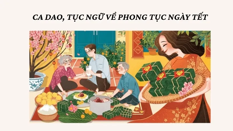 Ca dao, tục ngữ về phong tục ngày Tết