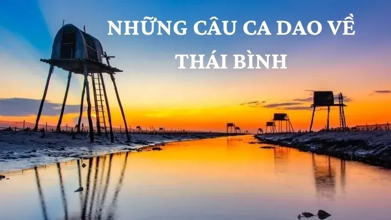 Những câu ca dao về Thái Bình