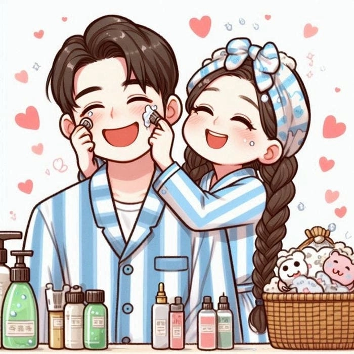 Chiêm ngưỡng ảnh đôi yêu nhau hạnh phúc, niềm vui lan tỏa