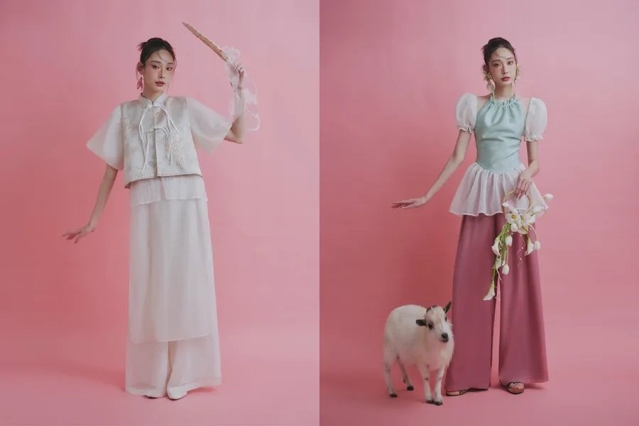 Chiêm ngưỡng áo dài Tết cách tân, phong cách trẻ trung và nổi bật