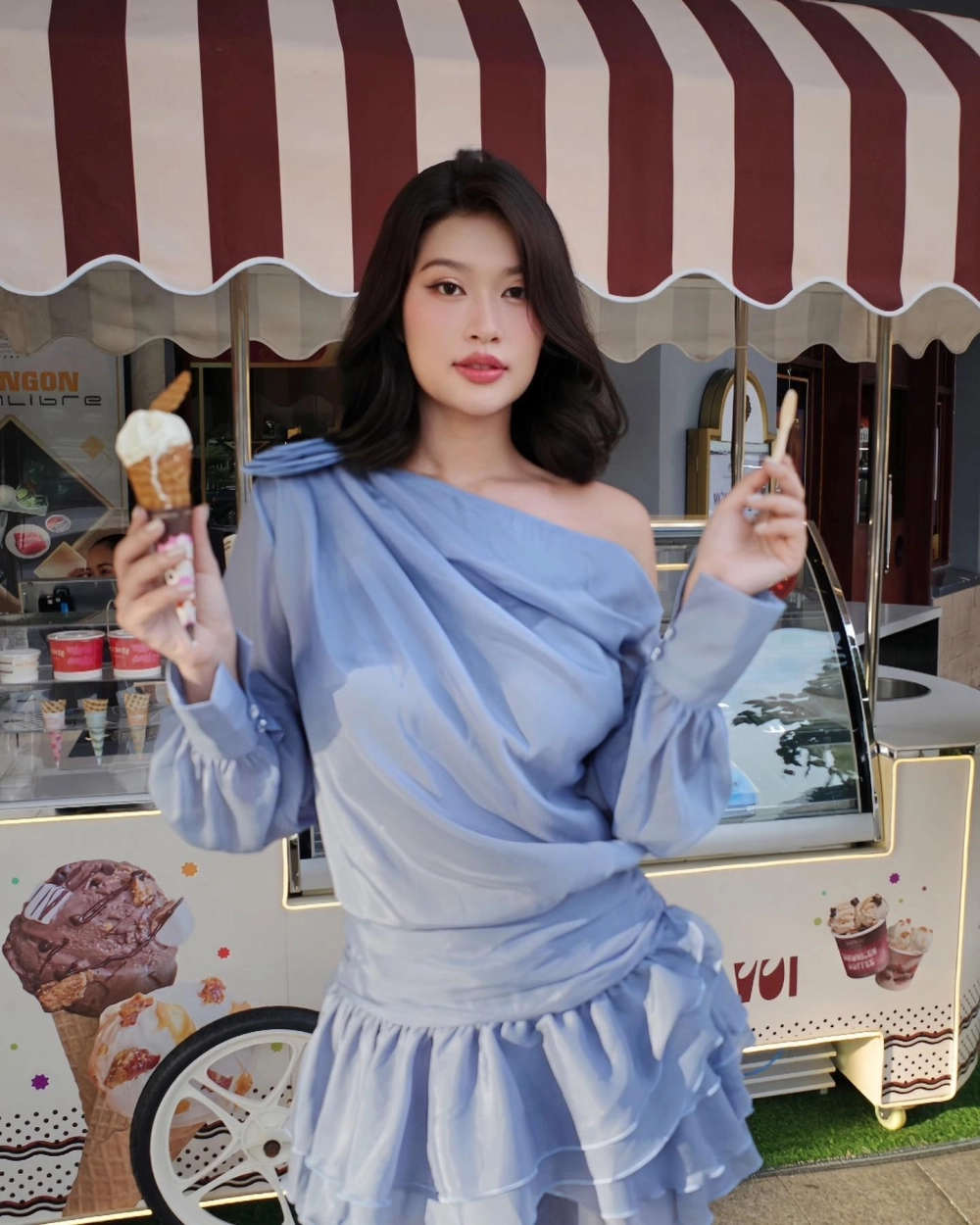 Đoàn Thiên Ân đăng quang hoa hậu hòa bình Việt Nam 1/10/2022