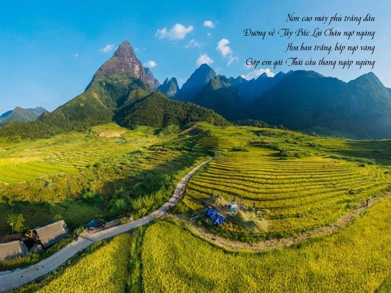 Rộn ràng bản làng Lai Châu mùa xuân hát