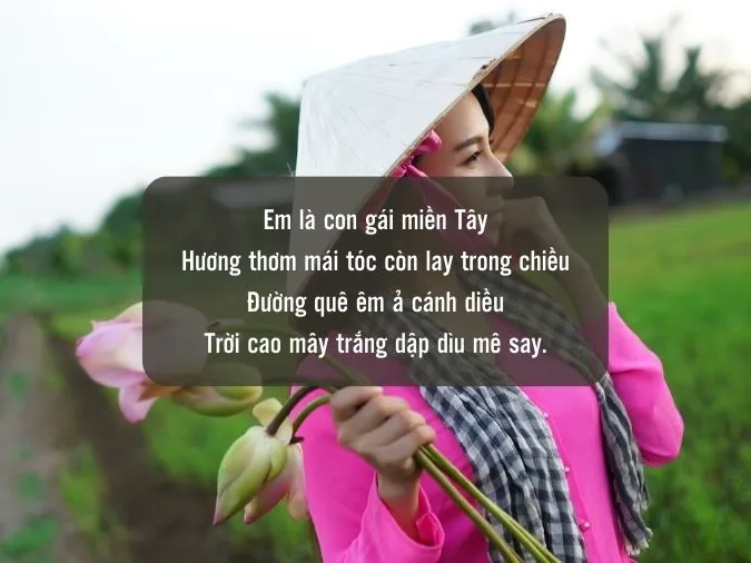 Nơi chan chứa nghĩa tình miền Tây quê em bình dị