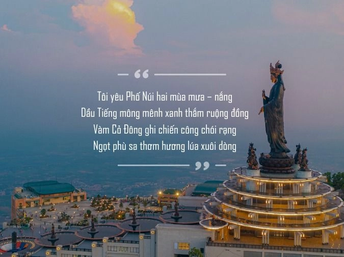 Gửi chút tình nồng về Tây Ninh quê hương tôi