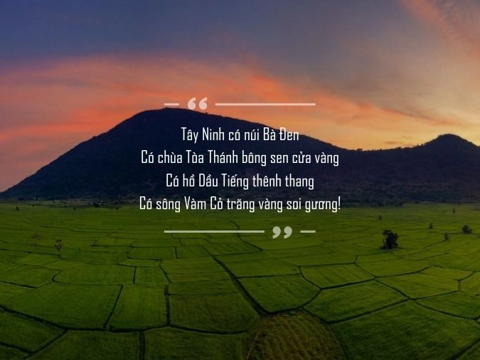 Nắng nghiêng dịu dàng chiều thăm Tây Ninh