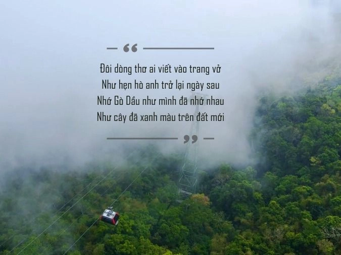 Đón gió an yên trong Tây Ninh ngày về