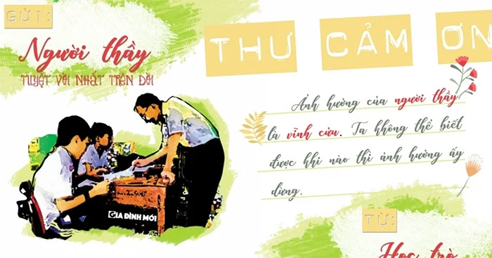 Lời con muốn nói Thưa thầy chân thành