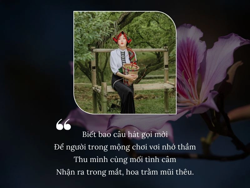 Chân tình tha thiết nhớ bản hoa 1