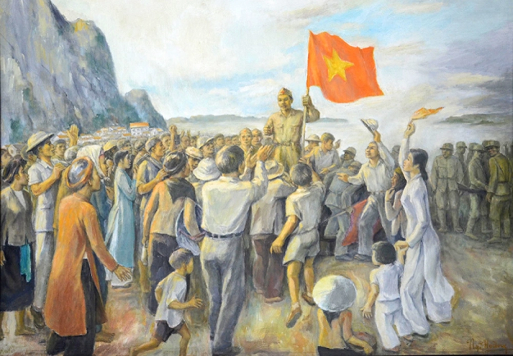 Trang sử vàng nhớ mùa tháng Tám vang dội