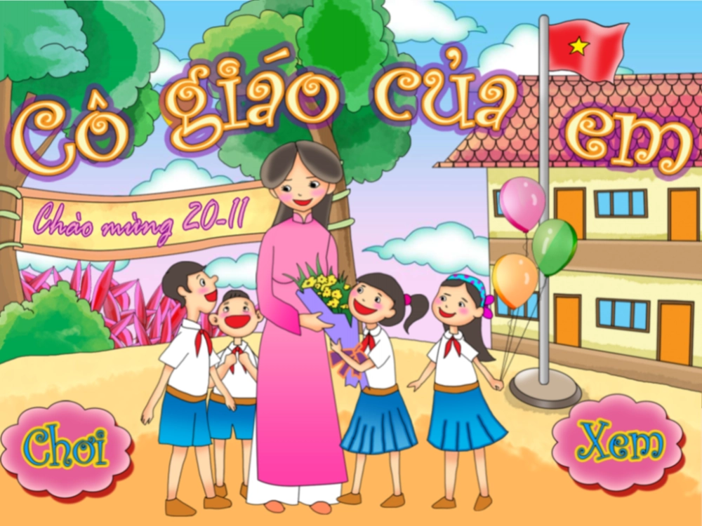 Bài thơ về cô giáo em tha thiết Cô giáo của em