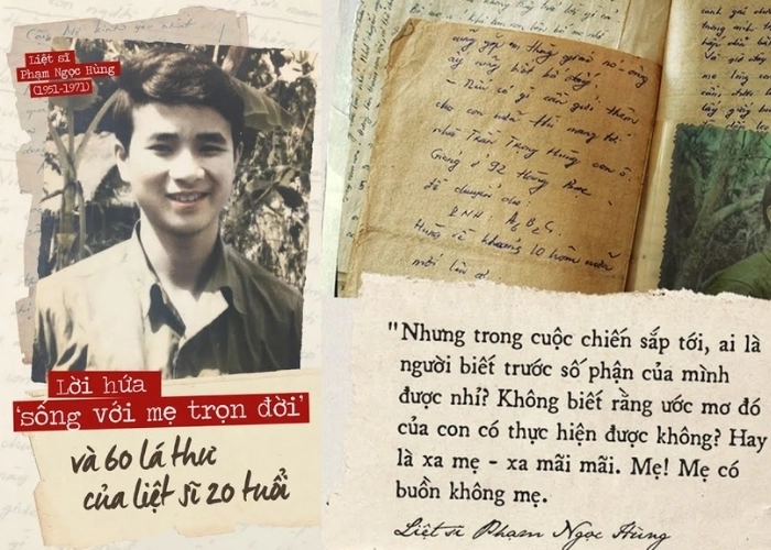 Nỗi niềm chiến sĩ trong thư gửi mẹ