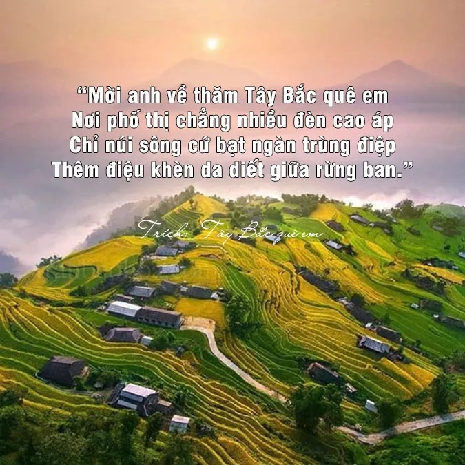 Chân tình chan chứa Tây Bắc quê em