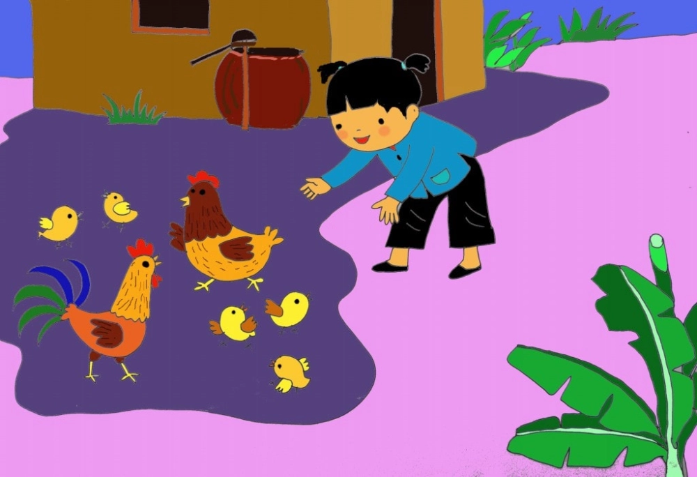 Các bài thơ về trẻ em đáng yêu Mười quả trứng tròn