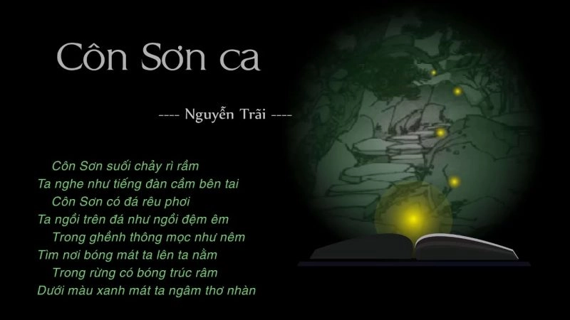 Tiếng đá ngân vang Côn Sơn ca thiết tha