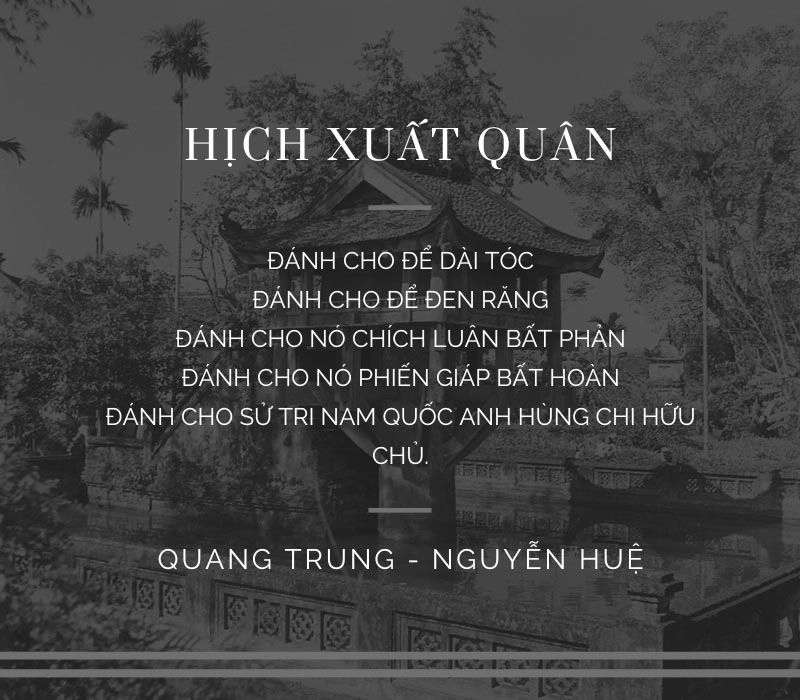 Hào khí dâng trào từ Hịch xuất quân