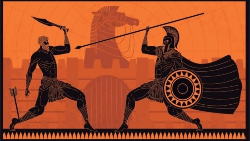 Tóm tắt sử thi Iliad xúc động và sử thi rực lửa