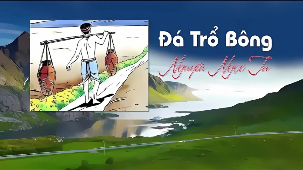 Trang viết mở đầu một bài văn phân tích truyện “Đá Trổ Bông” – nơi học sinh thể hiện cảm nhận sâu sắc về văn học.