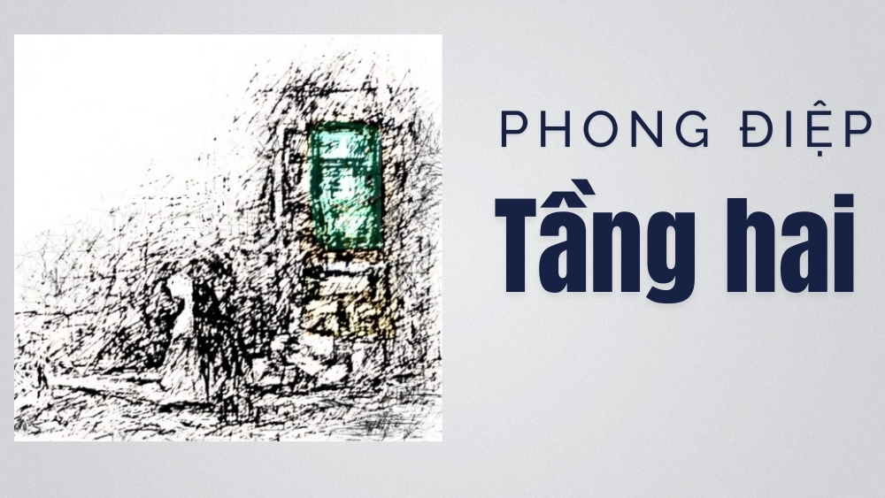 Hình ảnh gợi tả không gian căn phòng tầng hai – bối cảnh chính trong truyện “Tầng Hai”, nơi chất chứa nhiều xúc cảm sâu lắng.
