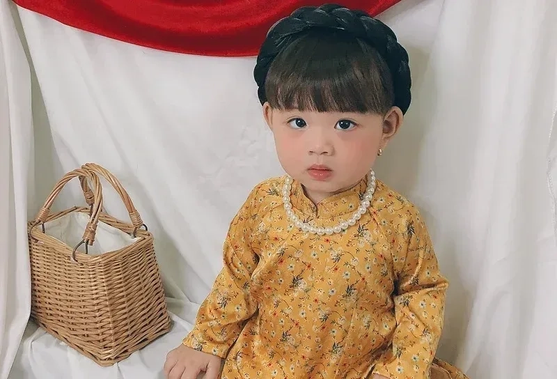 Ảnh bé gái đáng yêu Hàn Quốc cực xinh xắn
