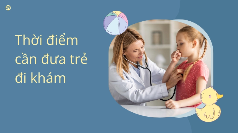 Bác sĩ chuyên khoa khám phổi cho trẻ em