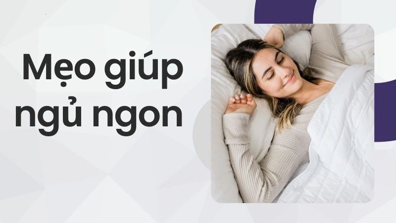 Xây dựng lịch sinh hoạt đều đặn để cơ thể quen nhịp 