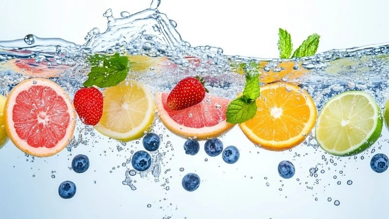 Bổ sung nguồn nước và Vitamin từ bên trong