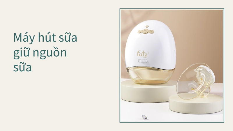Máy hút sữa rảnh tay duy trì dòng sữa mẹ