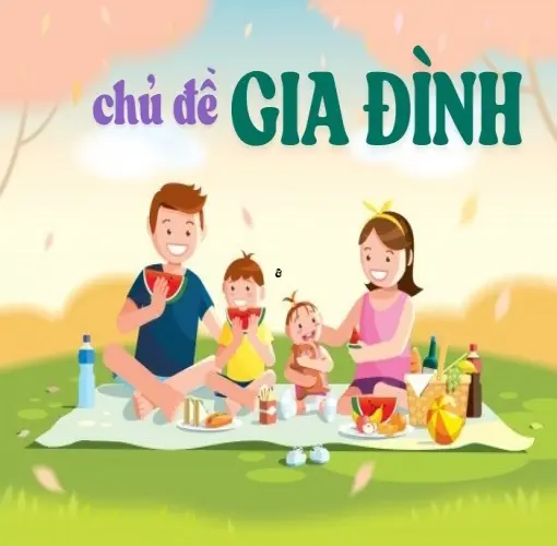 Bài thơ về chủ đề gia đình ngắn gọn giúp bé hiểu yêu thương