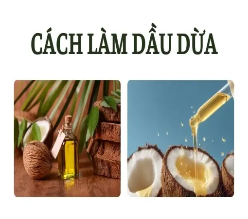 Cách làm dầu dừa chuẩn nhà làm, giữ trọn dưỡng chất