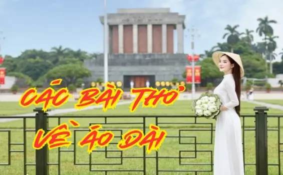 Những vần thơ nhẹ nhàng và sâu lắng về áo dài Việt