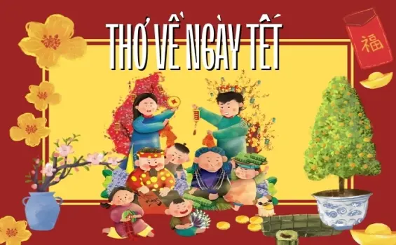 Tuyển chọn bài thơ Tết cho bé học mầm non hay nhất